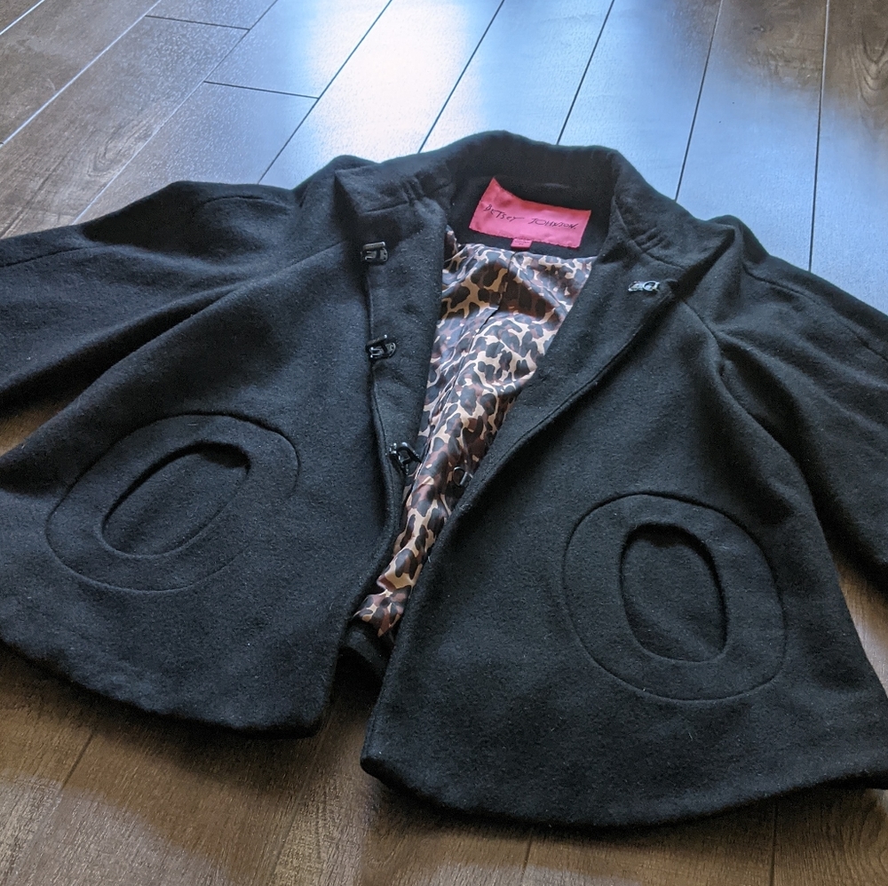 Betsey Johnson jacket 1960 MOD style - Picture 9 of 9